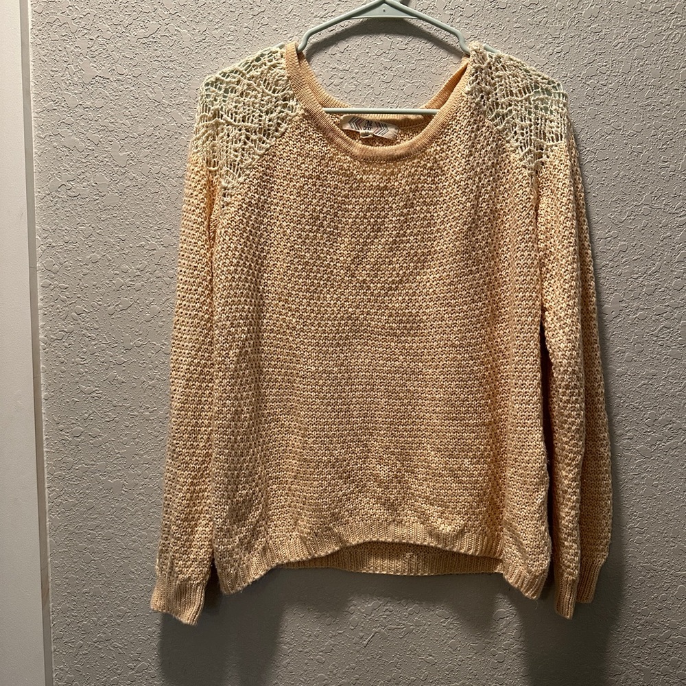 Juniors Vintage Knit Sweater